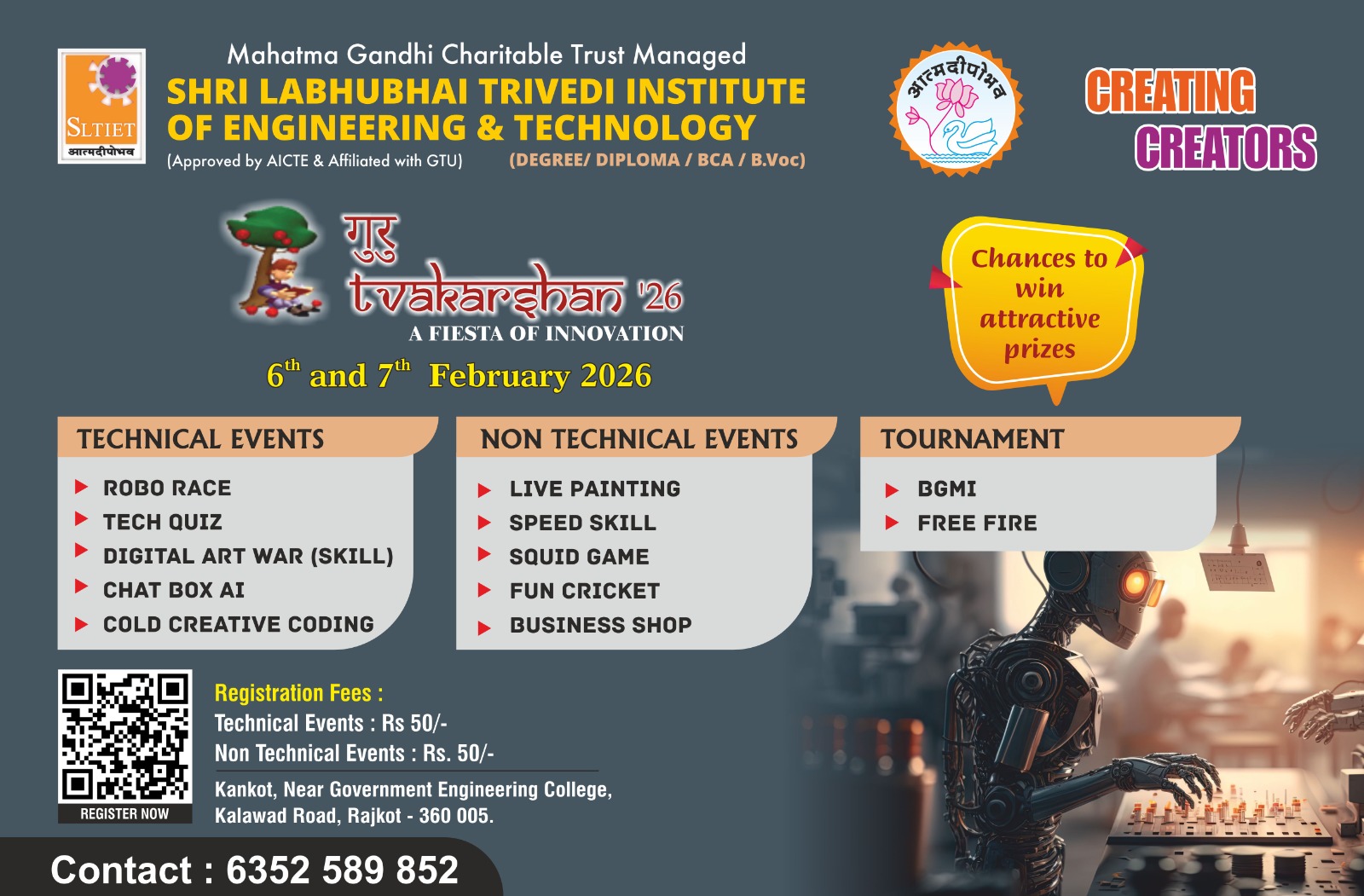 Gurukul Tvakarshan '26 Event Poster